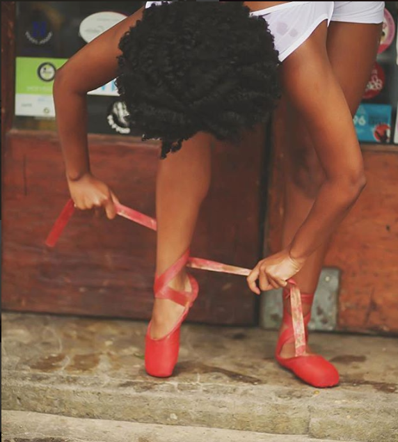 Red pointe shoe covers sales